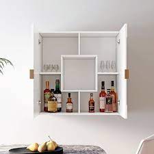 Hanging Wall Mounted Wine Cabinet