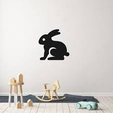 bunny rabbit vinyl decal sticker wall