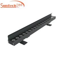 Rgbw Recessed Linear Wall Washer Facade