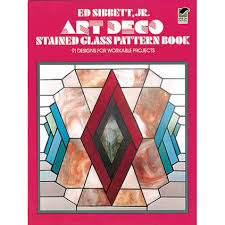 Art Deco Stained Glass Pattern Book By