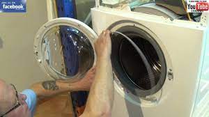 replacing a washing machine door seal