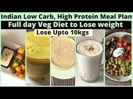 indian low carb high protein meal plan