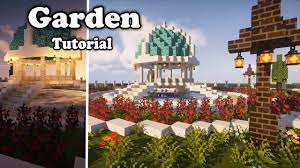 build a garden in minecraft tutorial