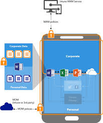 I'm assuming its the same app it just determines your functionality based on your instance type when you login. App Protection Policies Overview Microsoft Intune Microsoft Docs