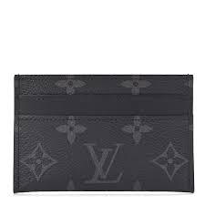 Get free shipping on clothing, shoes & accessories. Louis Vuitton Monogram Eclipse Porte Cartes Double Card Holder 473876 Fashionphile