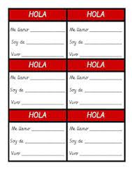 How to introduce yourself in spanish class. Introduce Yourself In Spanish Worksheets Teaching Resources Tpt