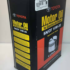 toyota genuine an engine motor oil