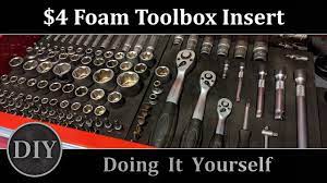 diy foam toolbox organizer for 4 you
