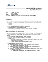 Interoffice Memorandum System Planning