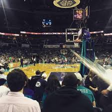 Spectrum Center Section 101 Row A Seat 2 Home Of