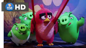 The Angry Birds Movie Hindi (05/14) The Slingshot (गुलेल) Scene MovieClips  - YouTube