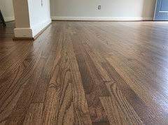 red oak floor stain go lighter