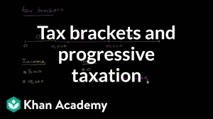Tax Brackets And Progressive Taxation Video Khan Academy