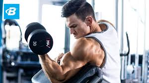high volume biceps workout for m