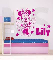 minnie mouse wall decals