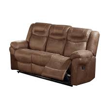 manual rectangle reclining sofa