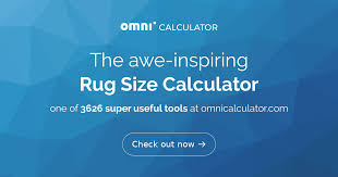 rug size calculator