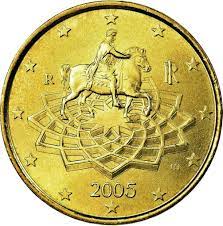 50 Euro Cent (1st map) - Italy – Numista