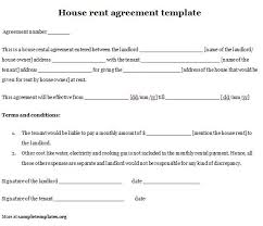 House Rent Agreement Sample Home Rental Agreement Template Private