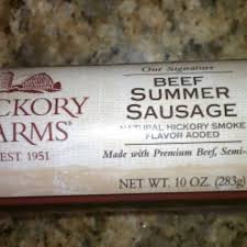 hickory farms beef summer sausage