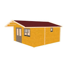 16 Ft D Cabin Kit With Solar Package
