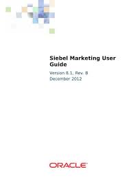 siebel marketing user guide s