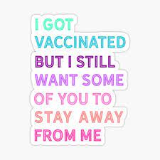 And the logistics have also been sorted out. Vaccination Sayings Stickers Redbubble