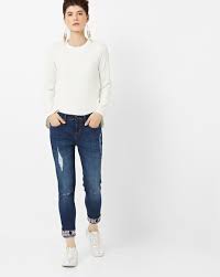 Ankle Length Skinny Fit Jeans