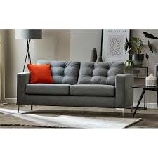 scs living fabric hackney 3 seater sofa