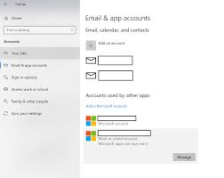 To remove microsoft account via settings, search for it in the 'start menu', and launch the app. Cannot Remove Microsoft Account From My Computer Microsoft Community