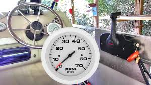 Faria beede no longer makes a 20 pole tach. How To Install A Tachometer On A Outboard Motor Youtube