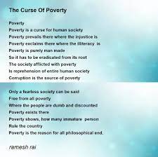 the curse of poverty poem by ramesh rai