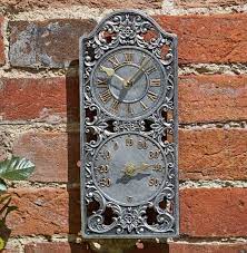 Westminster Wall Clock Thermometer