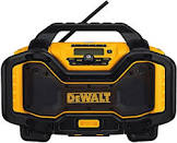 Dewalt 20-Volt MAX Bluetooth Radio with built-in Charger DCR025