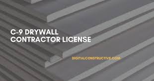 Drywall Contractor License How To Get