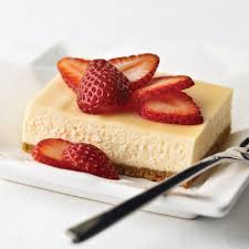 new york style sour cream topped cheesecake