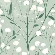 green aesthetic fabric wallpaper and