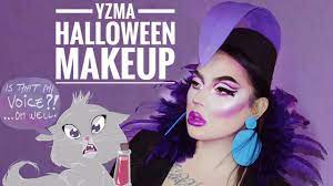 yzma glam halloween makeup tutorial