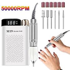 rechargeable nail drill manicure