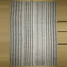10x15 brown stripe gray turkish kilim