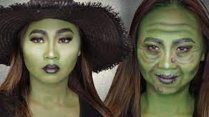 pretty ugly green witch makeup easy