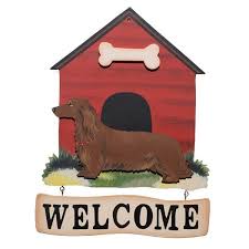 bone welcome sign quincy dog