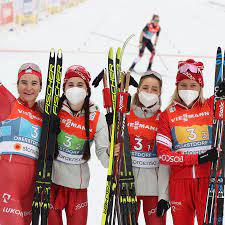 Лыжные гонки, чемпионат мира — 2021, онлайн-трансляция: эстафета (женщины),  прыжки с трамплина, 04 марта 2021 - Чемпионат