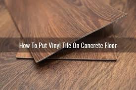 put vinyl tile on concrete floor