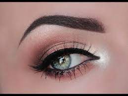 date makeup tutorial soft bronze eye