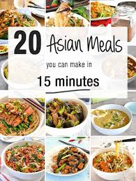 12 of our best weekend meals for a guaranteed good time. 20 Asian Meals On The Table In 15 Minutes Recipetin Eats