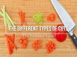 Knife Cuts And The Different Types Of Cuts Theculinarycook Com