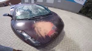 thermochromic paint job reacts