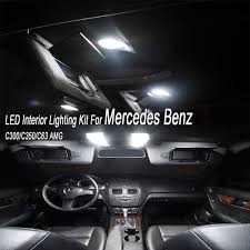 Master Led Interior Lighting Kit For Mercedes Benz C300 C350 C63 Amg Free Trim Removal Tool Wish