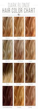 Hair Color 2017 2018 Dark Blonde Hair Color Chart